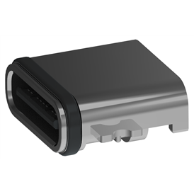 XB-USB 3.1 TYPE-C 24 PIN防水沈殿板1.0前貼り後挿し